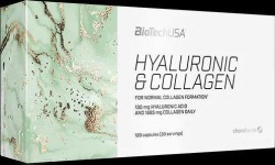 Biotech Hyaluronic & Collagen, 120 caps.