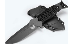 Peilis Benchmade 375BK-02 Fixed Adamas Magnacut, juodas