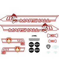 Buzzy - Sticker set Marshall