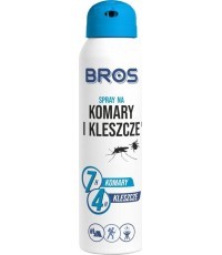 Mosquito And Tick Spray Bros, 90ml