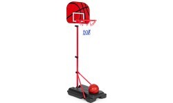 Basketball basket for children adjustable height ball pump