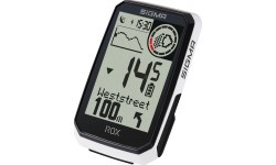 Bicycle Computer SIGMA ROX 4.0 Endurance GPS White HR Set