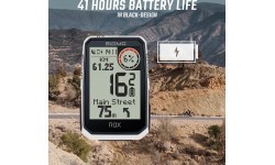 Bicycle Computer SIGMA ROX 4.0 Endurance GPS White HR Set