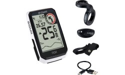 Bicycle Computer SIGMA ROX 4.0 Endurance GPS White HR Set