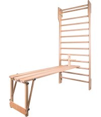 Wall Bars Bench inSPORTline Dremar 200 x 36 cm