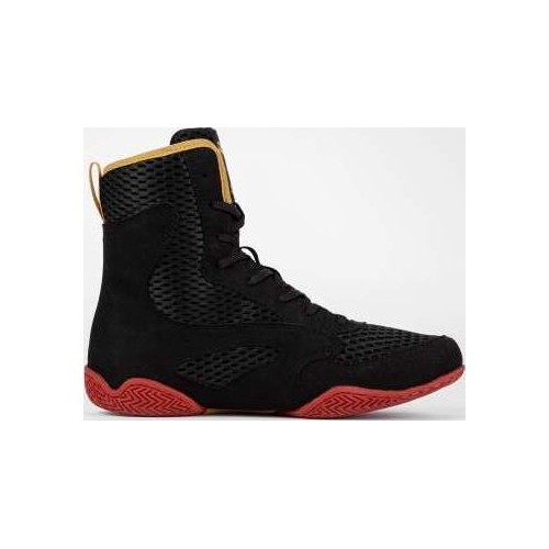 Venum Contender Boxing Shoes - Black/Gold/Red