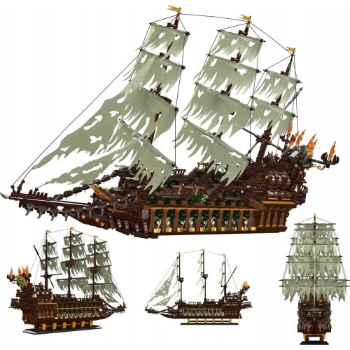 Piratų laivo konstruktorius, 4364 dalių