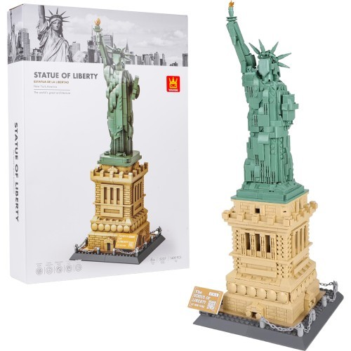 Building Blocks Set Series Buildings Statue of Liberty 1409pcs.