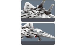 Fighter Building Blocks Set 223 pcs.