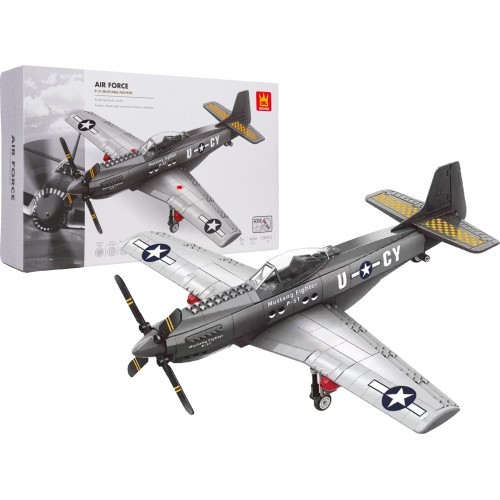 Military Airplane Building Blocks Set 256 pcs.