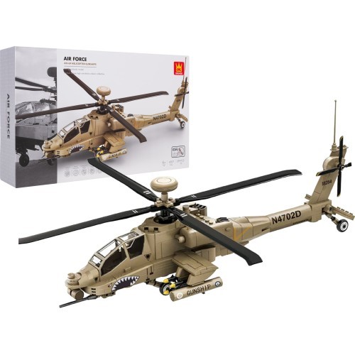 Military Helicopter Building Blocks Set 255pcs.