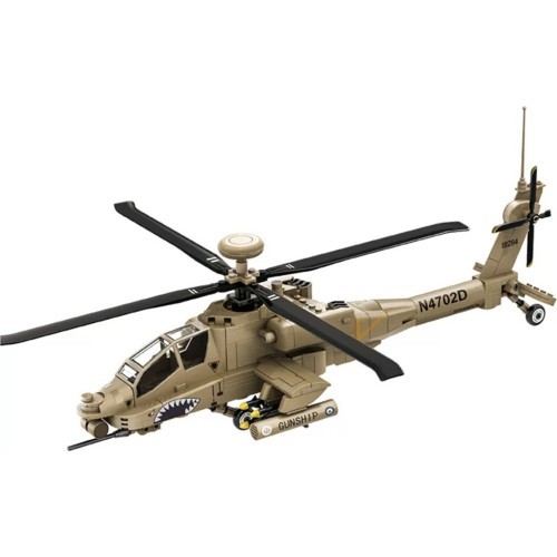 Military Helicopter Building Blocks Set 255pcs.