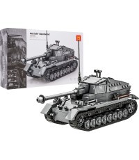 Pilkas statybinių blokelių rinkinys 632 vnt.