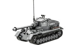 Pilkas statybinių blokelių rinkinys 632 vnt.