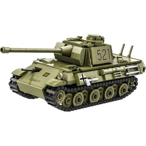 Konstruktorius Žalias tankas, 638 detalės
