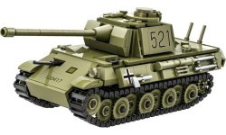 Konstruktorius Žalias tankas, 638 detalės