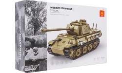 Конструктор Зелёный танк, 638 деталей
