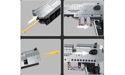 Military Pistol Building Blocks Set 360pcs.
