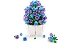 Purple Flowers Building Blocks Set 570pcs.