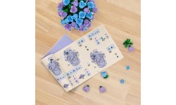 Purple Flowers Building Blocks Set 570pcs.