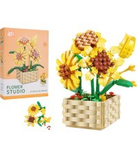 Flowers Sunflowers Blocks Set 550pcs.