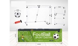 Didelė futbolo vartų sistema 2-in-1 su priedais