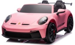 Elektromobilis Porsche 911 GT3, rožinis