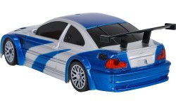 R/C driftinis automobilis 1:43 mėlynas + priedai