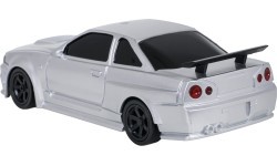 R/C driftinis automobilis 1:43 baltas + priedai