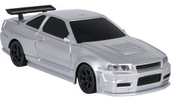 R/C Drift Car 1:43 White + Accessories