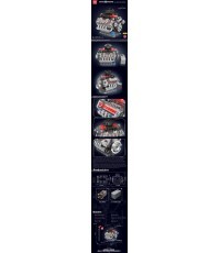 Engine Brick Set 487pcs.
