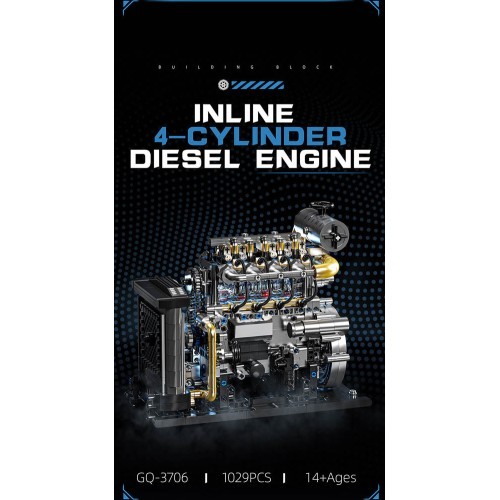 Brick set Engine 1029el.