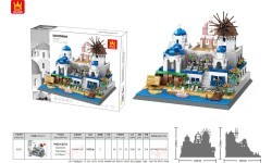 Конструктор Santorini, 1372 дет.