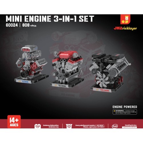 Konstruktorius Engine 3-in-1, 808 detalės
