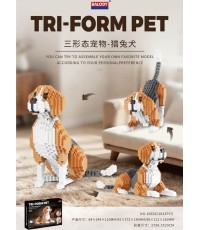 Dog 3in1 set of bricks 1032el.