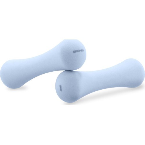 Neopreninių hantelių rinkinys Spokey BONE, 2x1 kg