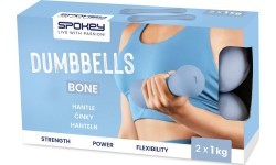 Set of neoprene dumbbells Spokey BONE 2x1 kg
