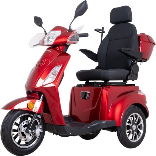 Elektrinis triratis vežimėlis inSPORTline Zorica Deluxe (rinkinio dalis) - Raudona