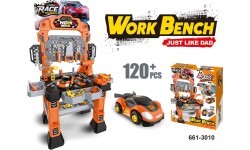 Orange Workshop 120el. + Disassembling Car