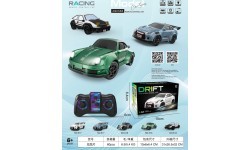 Dreifo automobilis SPORT R/C 1:64 juodas