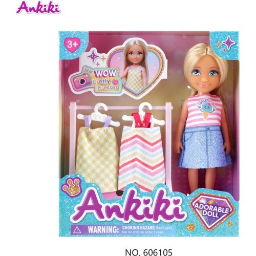 Ankiki doll + Wardrobe