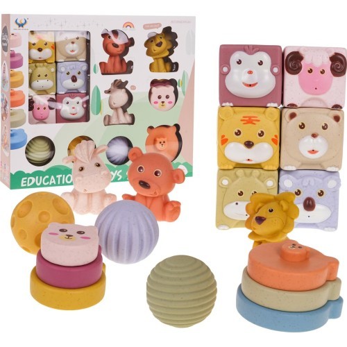 A set of sensory toys