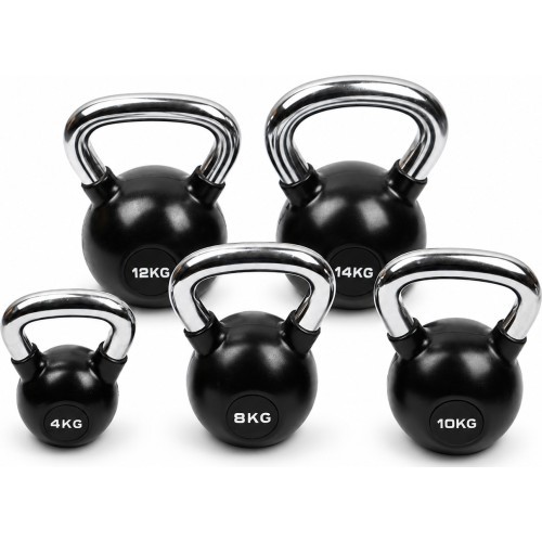 Rubberised Kettlebell FITKER - 18 kg