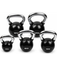 Rubberised Kettlebell FITKER - 24 kg
