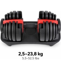 Reguliuojamo svorio FiTKER® hantelis - 2,5–23,8 kg