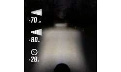 Передняя фара Sigma Aura 70 USB