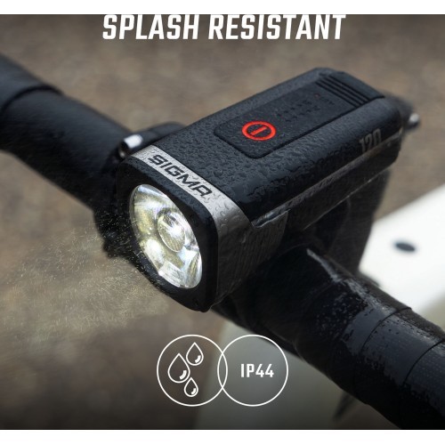 Priekinė lempa Sigma Aura 120 Link USB