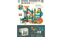 Magnetic Blocks Set of 128 elements