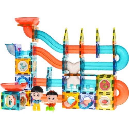 Magnetic Blocks Set of 128 elements