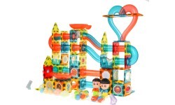 Magnetic Blocks Set of 202 elements